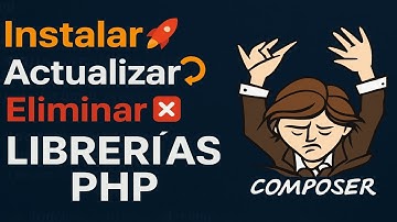 ✅Cómo instalar, actualizar y eliminar librerías PHP con Composer | Fácil y rápido 2025