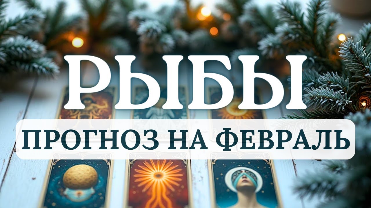 РЫБЫ♓️МЕСЯЦ ПЕРЕХОДА В ЛУЧШУЮ РЕАЛЬНОСТЬ!♓️ ПРОГНОЗ НА ФЕВРАЛЬ 2026