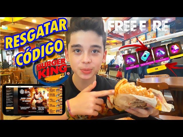 Burger King regalará códigos para Free Fire - MastekHW