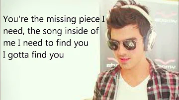 Gotta Find You Joe Jonas (Lyrics on screen)