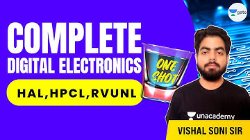 Complete Digital Electronics in One Shot | HAL, HPCL, RUVNL | Vishal Soni