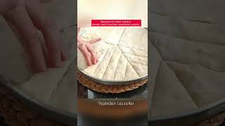 YILDIZ BAKLAVA KESİMİ #shortvideo #baklava