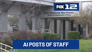 Half of Fort Vancouver HS staff walk out amid investigation into AI social media posts