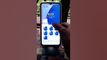 One UI 6.0 new Clock style lock screen #samsung #oneui #shorts ❤️