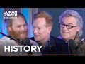 Kurt &amp; Wyatt Russell And Conan Are All History Buffs | Conan O&#39;Brien Needs A Friend
