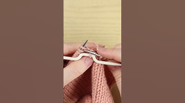 How to Cable 2 Front (C2F) - Knit a 2 Stitch Left Leaning Cable with a Cable Needle