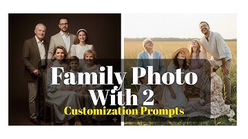 How to Make Family Photo with Google Gemini AI using 2 Customization Prompts