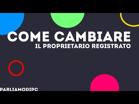 Video: Come Apportare Modifiche Al Registro Dello Stato Unificato