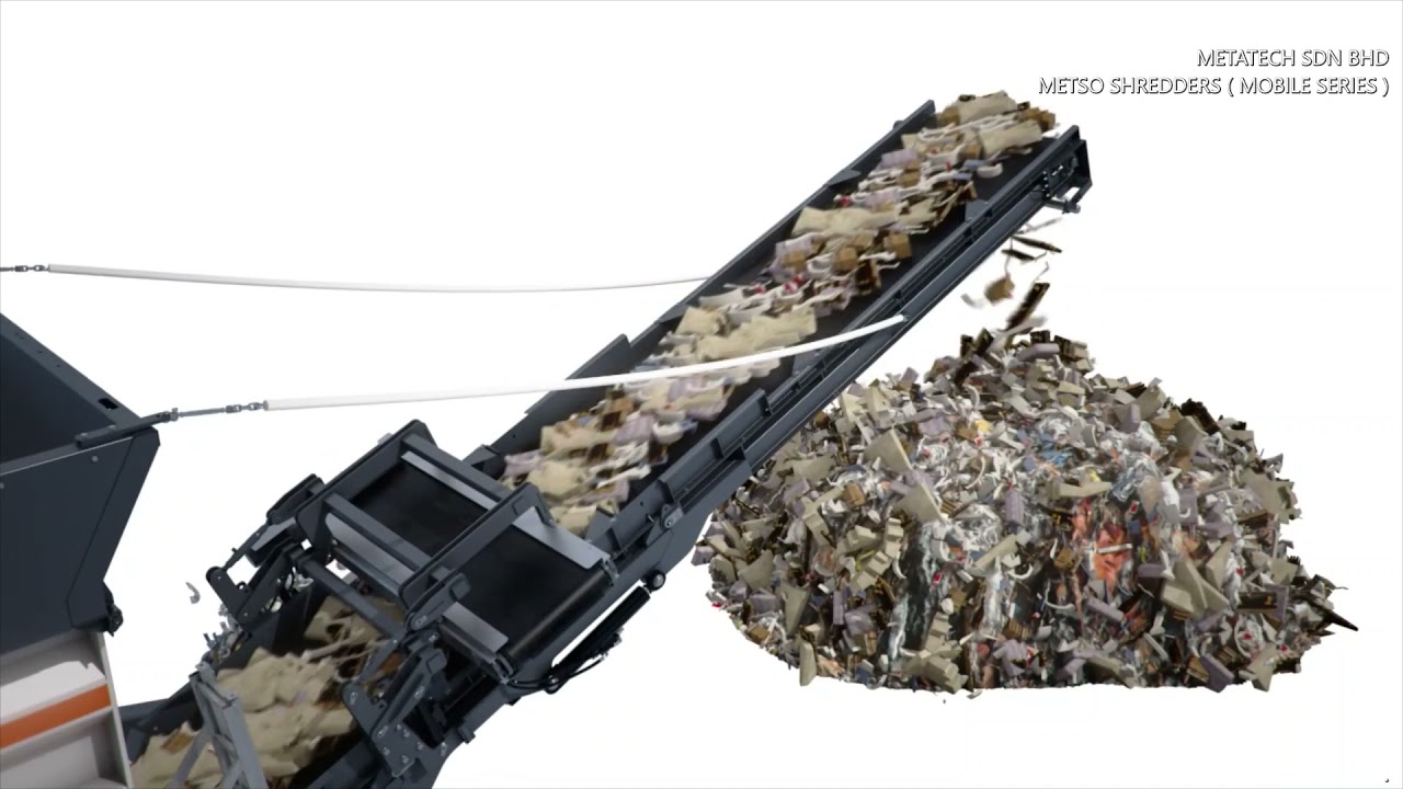 METSO Mobile Pre-Shredders