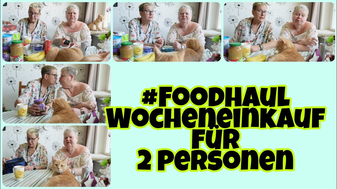 #foodhaul  WOCHENEINKAUF für 2 Personen 👭💏 Ille & Irmi 😍