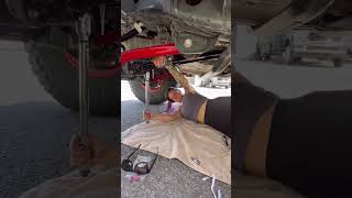 Installing MetalCloak 1310 high clearance driveshaft on Jeep JT Gladiator Rubicon