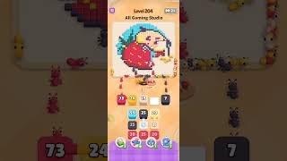 Colony Flow level 204 walkthrough solution gameplay 