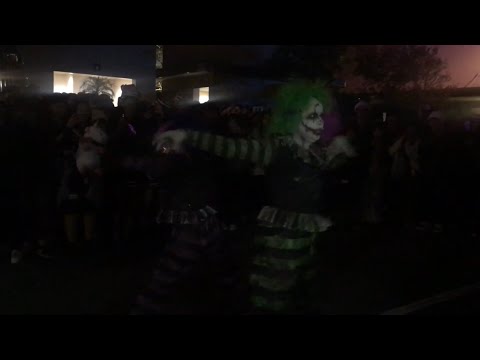 ホラーナイト2018  サーカスエリア　レディピエロ　ストリート　ゾンビデダンス　#ユニバ #usj #ホラーナイト#ハロウィン