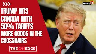 Trump Threatens 50% Tariff On Canadian Cars, Auto Parts & Steel From January 2027 | Carney | N18G