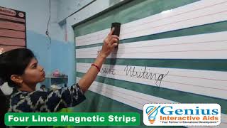 Magnetic Sentence Strips 3 Inch x 5 Feet