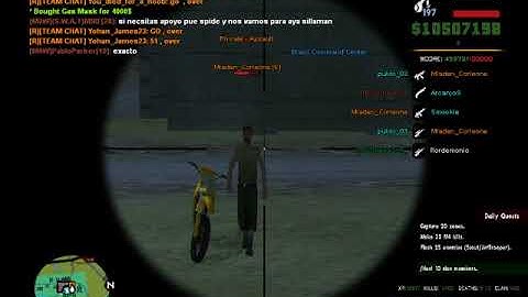 GTA Samp MW3 base brazil bug