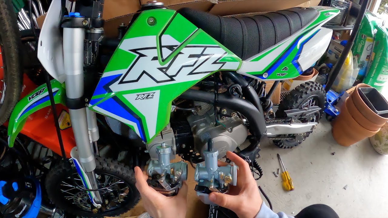 Getting the New Pit Bike Running