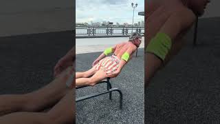 Гиперэкстензия для роста мышц #гиперэкстензия #мышцы #статика