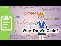 Why do we code qualitative research methods