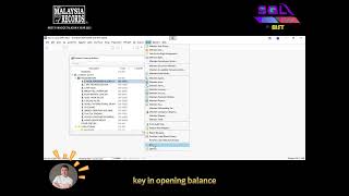 📊 Tutorial SQL Accounting Episode 4: Cara Masukkan Baki Pembukaan (Debtor & Creditor)