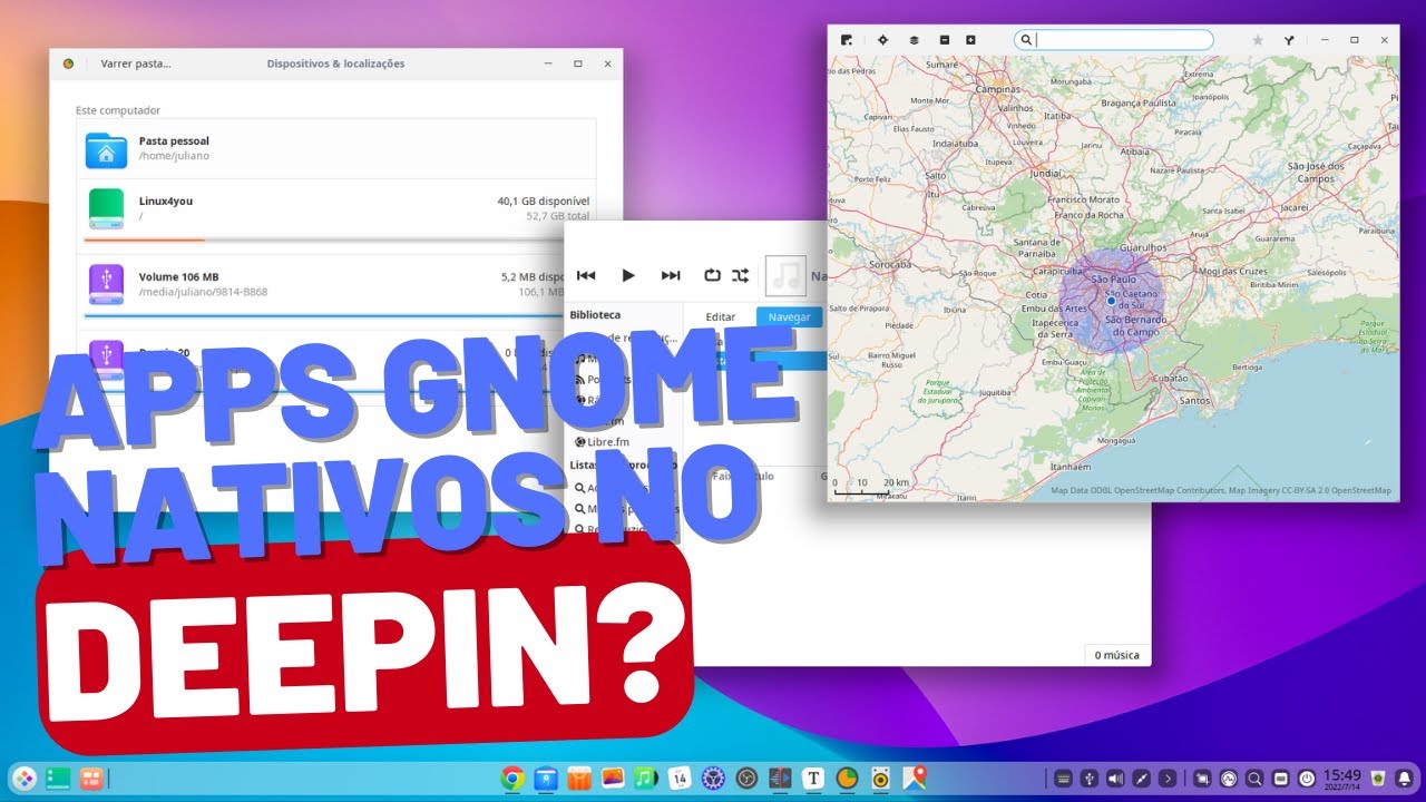 Linux Lindos Lindos Apps GNOME no Deepin Linux! - YouTube