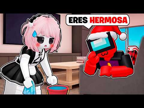 Mis Amigas se Vuelven mis MAIDS por 24 horas en BROOKHAVEN!