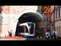 Трамвай №24 Артплэй Москва 01 08 2020 Весь маршрут 71-931 М Витязь-М Tram 24 Artplay Moscow