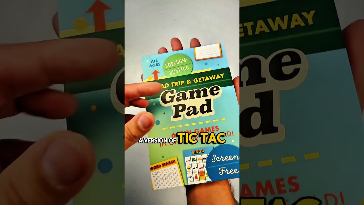 Keep Yourself and Your Kids Occupied on those Road Trips with this Game Pad