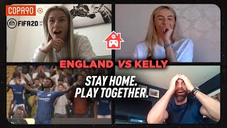 "Nice in person, on pitch she's a bulldog!" | Beth England v Chloe Kelly at FIFA20 - Rio Ferdinand