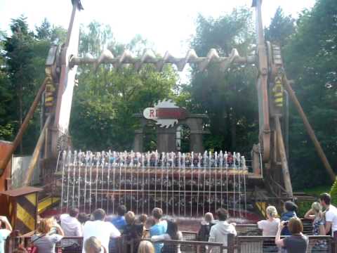 alton towers theme park 'RIP SAW'