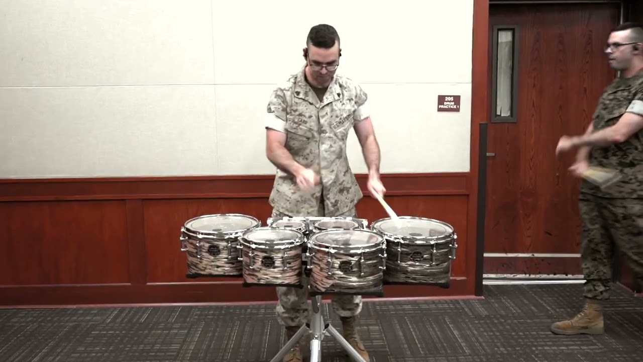 Marine Corps Drum Battle YouTube
