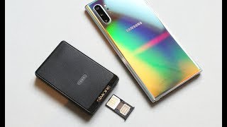 Galaxy Note 10 Avec 2 3 Ou 4 Numéros Actifs Avec Simore E-Clips Gold Adaptateur Double Triple Sim