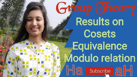 Group Theory- Proof of Results on Cosets