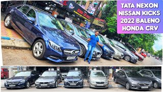 Super Duper Stocks of Used Cars in Kolkata | Tata NEXON-Nissan KICKS (1st Time)-2022 Baleno-CRV