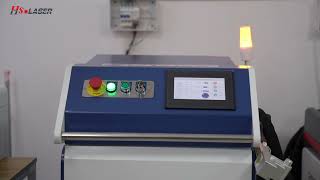 3000W cw laser cleaning machine with sup22c laser clean head
