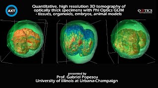 3D tomography with Phi Optics GLIM - webinar organized by AXT Pty Ltd (October 2020) screenshot 1