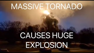 Nashville Tennessee Dec 2023 Tornado Explosion