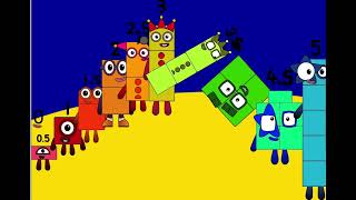 Numberblocks band 0-5 Halves ￼