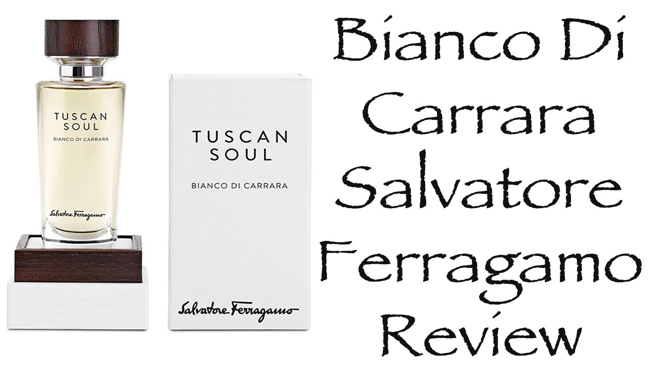 salvatore ferragamo perfume bianco di carrara