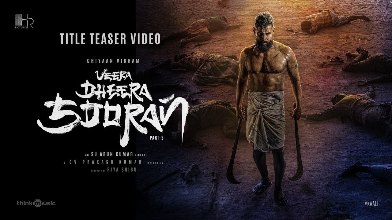 Veera Dheera Sooran   Title Teaser  Chiyaan Vikram  SU Arunkumar  GV Prakash Kumar