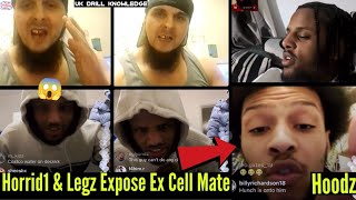 Horrid1 #cgm & Legz Expose Old Cell Mate (Hoodz) For Trying Set Horrid1 Up In Jail... 😱