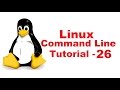 Linux Command Line Tutorial For Beginners 26 - Viewing Resources (du , df, free command)