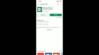How to download Ms Excel on mobile| Excel Ko kese Chlye mobile main[Hindi]|Ms Excel screenshot 5