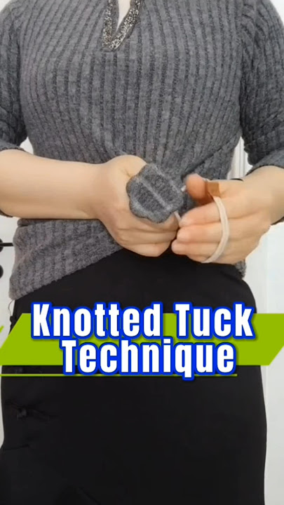 Trik Mengikat Simpul yang Bergaya #tutorial #tipsdantrik
