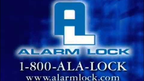 Alarm Lock Trilogy DL2800 Access Control System