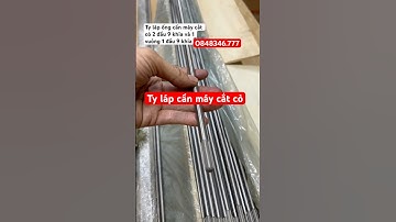 Tiếp tục về Ty Láp cần máy cắt cỏ 9 khía 2 đầu và 1 đầu ty vuông + 1 đầu 9 khía #maynongnghiepxanh