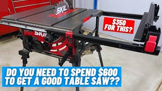 Can You Get Pro Table Saw Features On  A Budget?  ||  Skil TS630700  || Review | Calibration | Demo