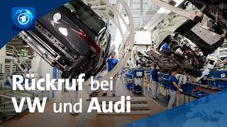 Schraube könnte reißen: Fast eine Million Autos von VW und Audi betroffen