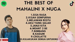 The best of Mahalini x Nuca || Best hits Lagu pop Indo