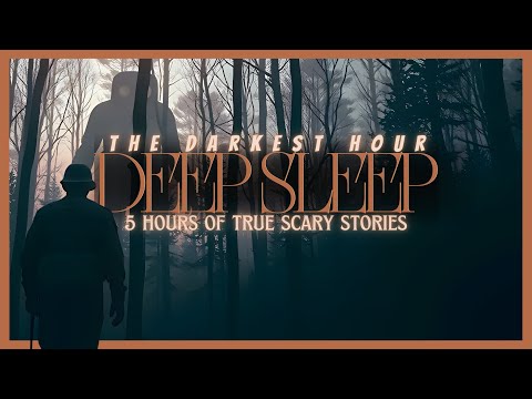 5 Hours of TRUE Scary Paranormal Stories + rain for sleep 😴 NO ADS, just stories w/dark screen